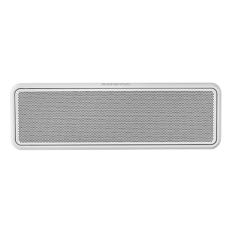Shure MXP-3W Lautsprecher Weiß Kabelgebunden