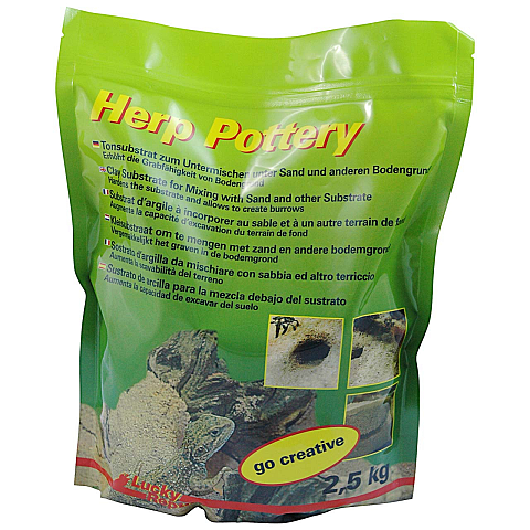 Lucky Reptile Herp Pottery Ton 2,5 kg