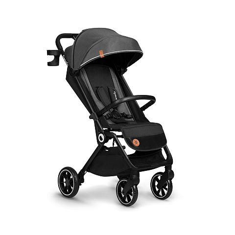 Lionelo Cloe Leichtgewichtiger Kinderwagen 1 Sitz(e) Schwarz, Dunkles Grau
