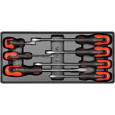 Yato YT-5535 Handschraubendreher Set Gerader Schraubendreher