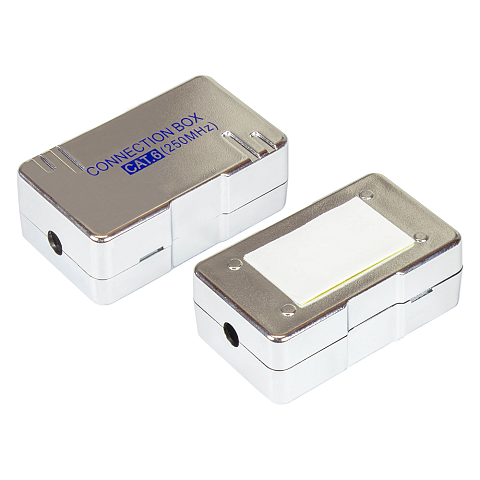 Alcasa GC-N0151 Netzwerkanschlussdose Cat6 Silber