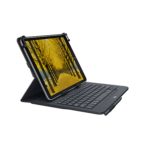 Logitech 920-008337 Tastatur für Mobilgeräte QWERTZ Deutsch Bluetooth Schwarz