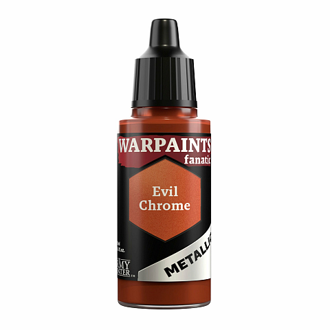 The Army Painter Warpaints Fanatic Metallic: Evil Chrome Farbe auf Wasserbasis 1 Stück(e)