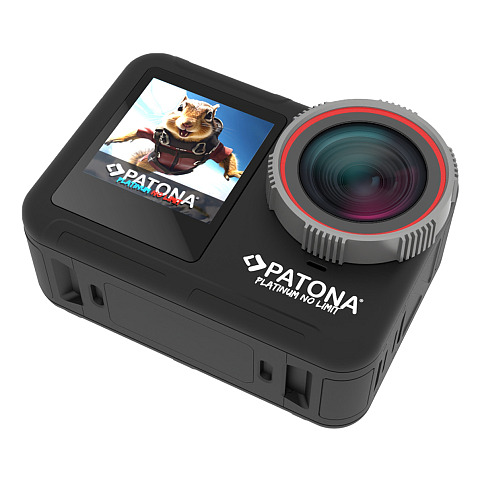PATONA 4233 Actionsport-Kamera 64 MP 6K Ultra HD CMOS 25,4 / 2,7 mm (1 / 2.7") WLAN 147 g