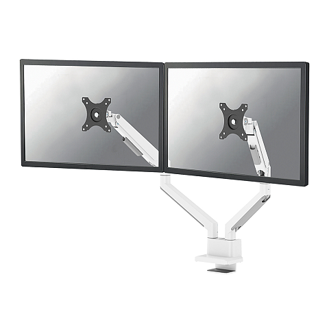 Neomounts DS70-250WH2 Monitorarm 17-32" - Gasfeder - Topfix - 180°-Stopp