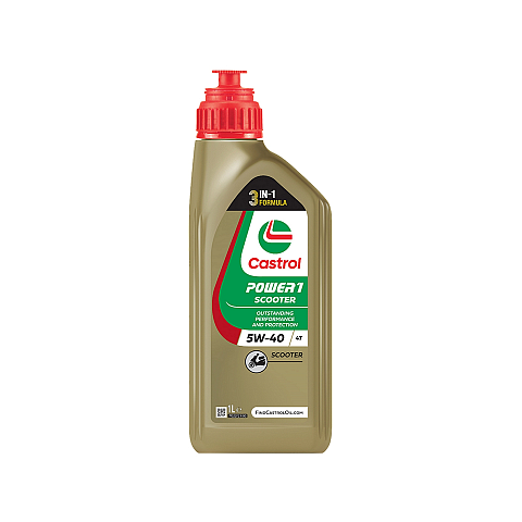 Castrol Power1 Scooter 4T 5W-40 Motoröl 1 l Motorrad