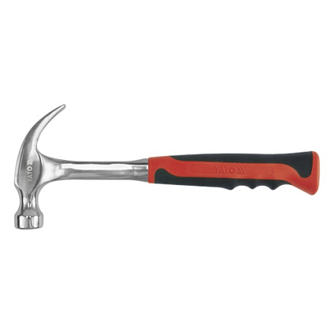 Yato YT-4570 Hammer Latthammer Schwarz, Rot, Silber
