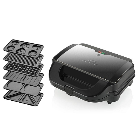 Eta Sorento Plus Sandwich-Toaster 900 W Schwarz