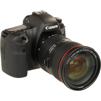 Canon EOS 6D + EF 24-70mm SLR-Kamera-Set 20,2 MP CMOS 5472 x 3648 Pixel Schwarz