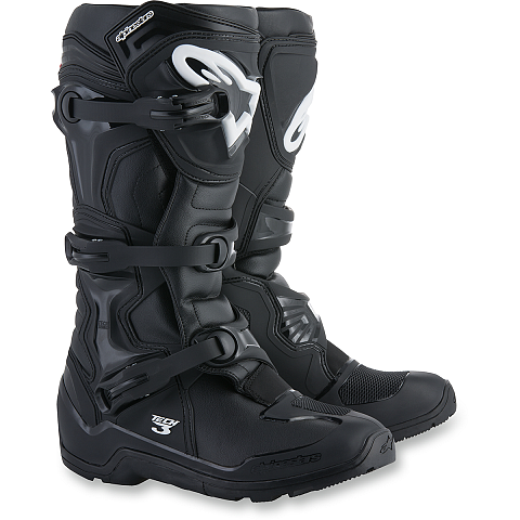 Alpinestars 2013118-10-10 Motorrad-Schuh Männlich Erwachsener Schwarz