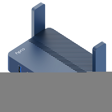 Cudy AX3000 WLAN-Router Gigabit Ethernet Blau