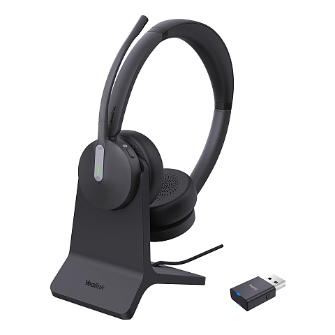 Yealink WH64 Hybird Dual mit Ladestation Teams Headset