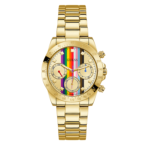 GUESS GW0433L1 Uhr Armbanduhr Weiblich Gold