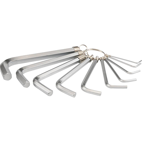 Yato YT-0504 Sechskantschlüssel L-förmiger Inbusschlüssel-Satz Metrisch 10 Stück(e)