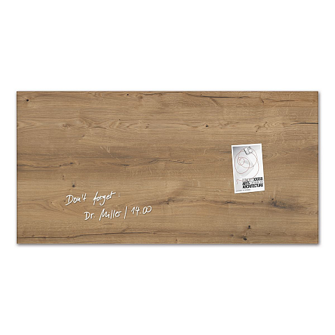 Sigel GL258 Magnettafel Glas Braun