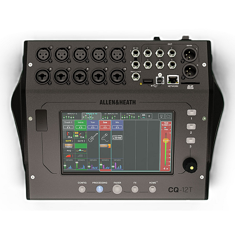 Allen & Heath CQ-12T Audio-Mixer 12 Kanäle 20 - 20000 Hz Schwarz