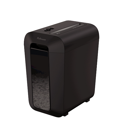 Fellowes LX65 Aktenvernichter Kreuzschreddern 4 cm Schwarz