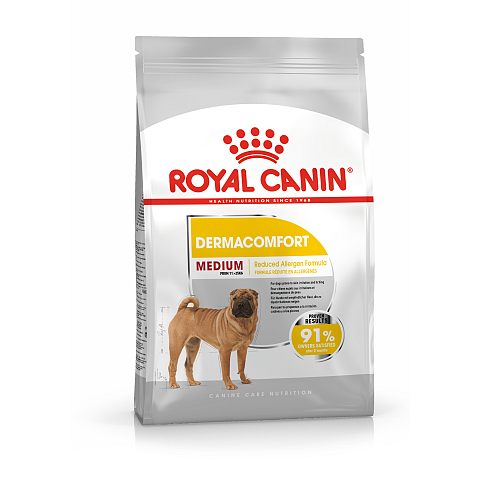 Royal Canin Medium Dermacomfort 12 kg Adult Reis, Gemüse