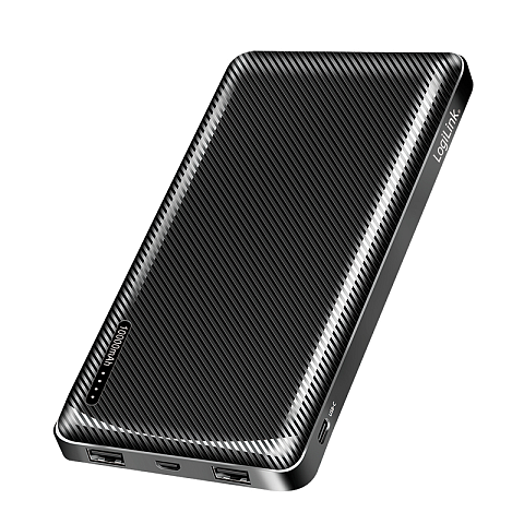 LogiLink PA0316 Powerbank 10000 mAh Schwarz
