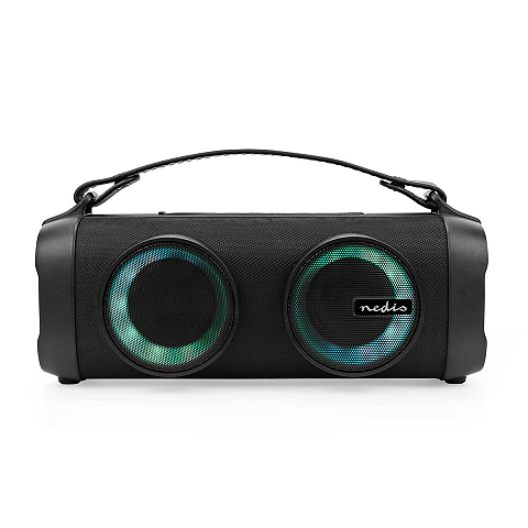 Nedis SPBB306BK Tragbarer-/Partylautsprecher Tragbarer Stereo-Lautsprecher Schwarz 8 W