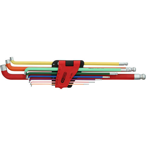 KS Tools 151.4560 Sechskantschlüssel 9 Stück(e)