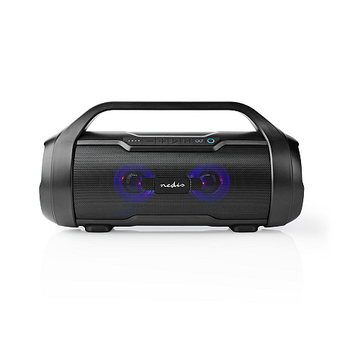 Nedis SPBB310BK Tragbarer-/Partylautsprecher Tragbarer Stereo-Lautsprecher Schwarz 36 W