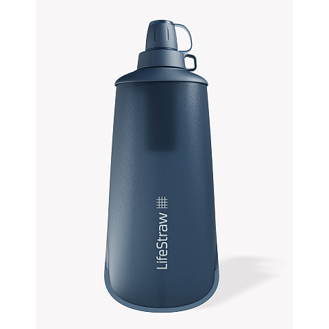 LifeStraw Collapsible Squeeze Bottle Tägliche Nutzung 1000 ml Kunststoff Blau