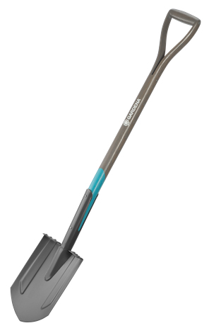 Gardena 17001-20 Schaufel/Kelle Entwässerungsschaufel Stahl Schwarz