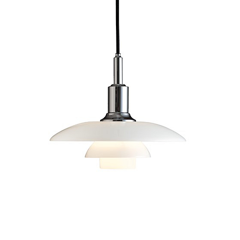 Louis Poulsen PH 3/2 Pendelleuchte Schwarz Metallisiert
