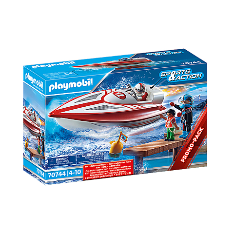 Playmobil Sports & Action Speedboot mit Unterwassermotor