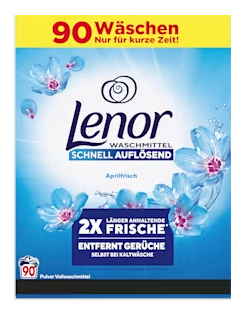 Lenor Pulverwaschmittel Aprilfrisch