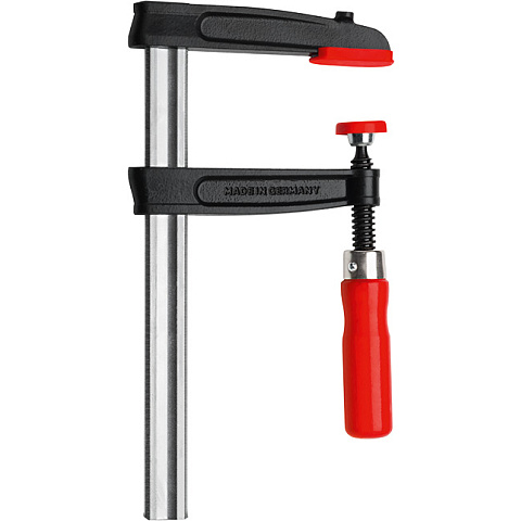 BESSEY TPN40BE Schraubzwinge F-Klammer 40 cm Aluminium, Schwarz, Rot