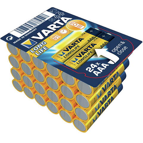 Varta Longlife AAA Einwegbatterie Alkali