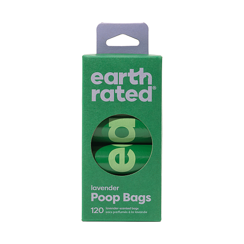 Earth Rated 870856000024 Hunde-/Katzenkotbeutel 120 Stück(e) Kunststoff Einwegartikel
