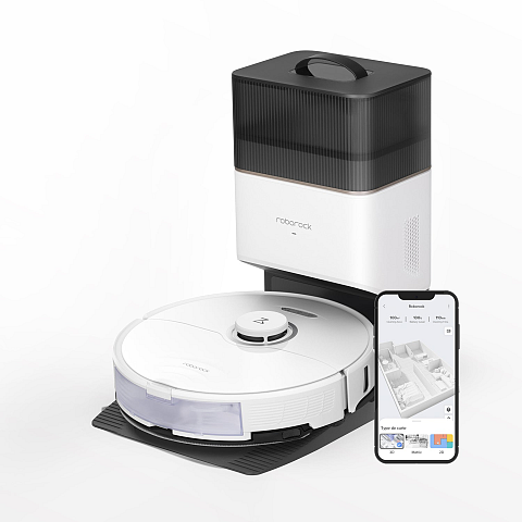 Roborock S8+ 0,35 l Weiß