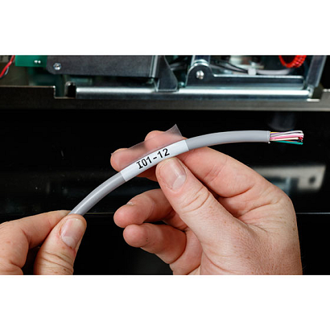 Brady M21-1000-427 Druckeretikett Durchscheinend, Weiß Selbstklebendes Druckeretikett