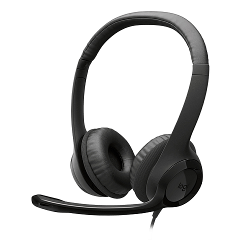 Logitech H390 USB Kopfhörer Kabelgebunden Kopfband Anrufe/Musik USB Typ-C Schwarz