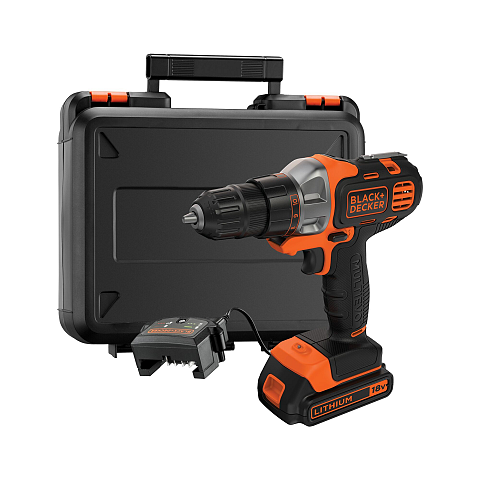 Black & Decker MT218K-QW Oszillierendes Multi-Werkzeug Schwarz, Orange 8500 OPM