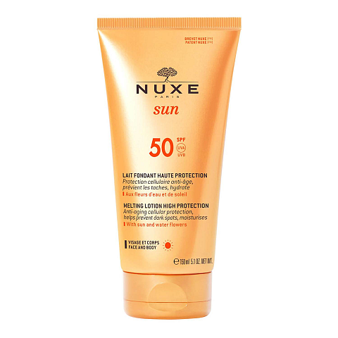 NUXE Sun Melting Face Cream SPF 50 Sonnenschutzcreme Gesicht Erwachsene