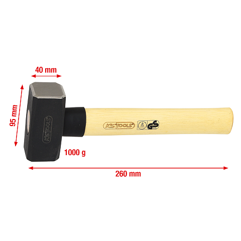 KS Tools 142.5100 Hammer Vorschlaghammer