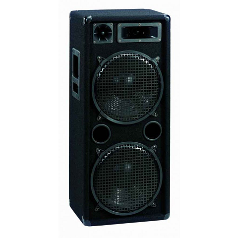 Omnitronic DX-2222 Schwarz 500 W