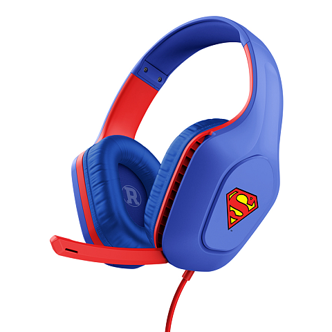 Trust GXT 415SM Zirox Kopfhörer Kabelgebunden Kopfband Gaming Blau, Rot