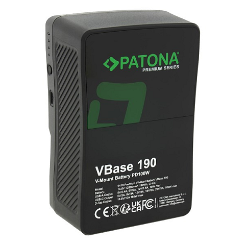 PATONA VBase 190 Kamera-Akku
