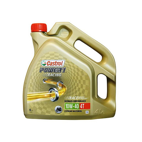 Castrol Power 1 Racing 4T 10W-40 Motoröl 4 l Motorrad