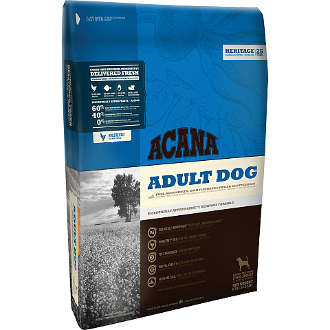 Acana Dog TF Heritage Adult 11,4 kg Huhn