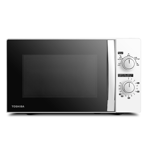 Toshiba MWP-MM20P(WH) Mikrowelle Weiß Solo-Mikrowelle Arbeitsplatte 20 l 700 W