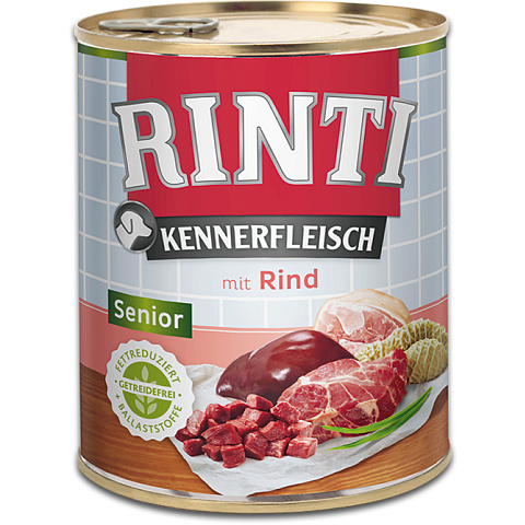 RINTI Kennerfleisch Senior + Rind
