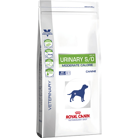Royal Canin Urinary S/O Moderate Calorie 12 kg Adult Geflügel, Reis, Gemüse