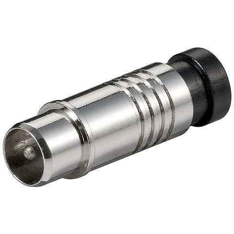 Goobay 67243 Koaxialstecker F-Typ 10 Stück(e)