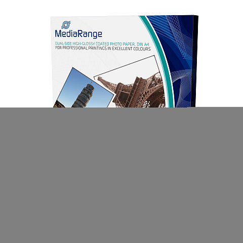 MediaRange MRINK108 Fotopapier A4 Weiß Hoch-Glanz